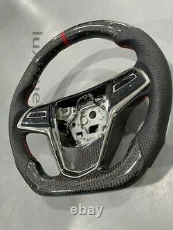 100% Carbon Fiber Custom Steering Wheel for Cadillac CTSL CTS ATS ATSL in stock