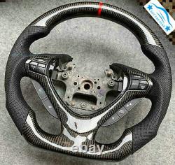 100% Real Carbon Fiber Car Steering Wheel For Honda Acura TSX Honda SIPRI 09-13