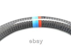 100% Real Carbon Fiber/Leather Car Steering Wheel For BMW E46