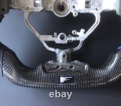 100%Real Carbon Fiber Steering Wheel FOR Lexus IS 250 300 350 350C IS-F Sport