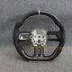 100% Real Carbon Fiber Steering Wheel Fit Ford Mustang Shellby S550 2015-2017