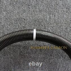 100% Real Carbon Fiber Steering Wheel Fit Ford Mustang Shellby S550 2015-2017