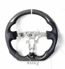 100% Real Carbon Fiber Steering Wheel For Infiniti FX35 FX37 QX70 Nissan 370Z