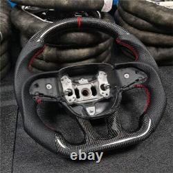 100% Real Carbon Fiber Steering Wheel For charger challenger scat pack 2015-2022