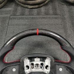 100% Real Carbon Fiber Steering Wheel For charger challenger scat pack 2015-2022