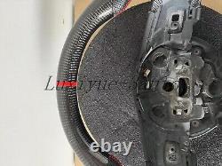 100%Real Carbon fiber Steering Wheel Frame Fits Jaguar XJ XJR XJR575 2010-2019