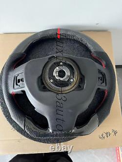 100%Real Carbon fiber Steering Wheel Frame Fits Jaguar XJ XJR XJR575 2010-2019