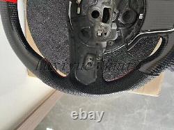 100%Real Carbon fiber Steering Wheel Frame Fits Jaguar XJ XJR XJR575 2010-2019
