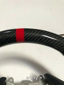 10th Gen Civic 16-21 Performance Leather Real Carbon Fiber Steering Wheel