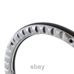 14 Billet Steering Wheel Tri Spoke Carbon Fiber Half Wrap with Chevy Bowtie Horn