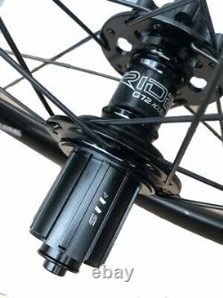 18/20er 406/355 Carbon Fiber Road Bike Wheelset 25x38mm Clincher Disc Brake Hub