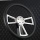 18 Billet Aluminum Steering Wheel Big Rig Carbon Fiber Vinyl 5 Hole Semi Truck