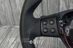 2005-2009 Vw Mk5 Golf Jetta Gli Gti Carbon Fiber Steering Wheel Flat Bottom