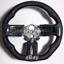 2011-2014 Ford Mustang S197 Carbon Fiber Steering Wheel