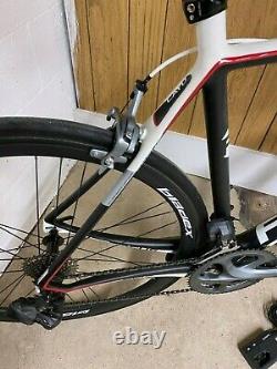 2011 Focus Cayo Carbon Di2 Road Bike Shimano Ultegra IMPECCABLE Carbon wheels