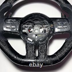 2012-2014 Dodge Charger / Jeep Cherokee Srt8 Carbon Fiber Steering Wheel