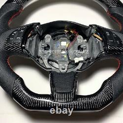 2012-2017 Fiat 500 Abarth Carbon Fiber Steering Wheel