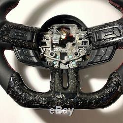 2015-2016- 2017- Ford Mustang Forged Carbon Fiber Steering Wheel