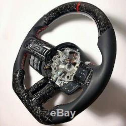 2015-2016- 2017- Ford Mustang Forged Carbon Fiber Steering Wheel