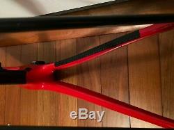 2015 Cervelo S3 Aero Carbon Road Frameset 51cm Rim Brake Red/ Black