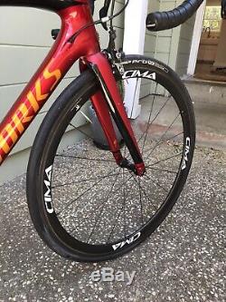 2015 Specialized S-Works Tarmac Dura ace Ultegra Carbon Wheels Power Meter 54