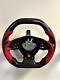 2016-24 Camaro LT RS SS ZL1 LT1 Red Leather Carbon Fiber Steering Wheel