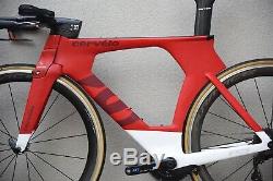 2016 Cervelo P5 Medium 54cm Dura-Ace Di2 Carbon Wheels Power Triathlon TT Bike