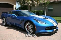 2016 Chevrolet Corvette Coupe Z51 3LT Z06 Wheels 500HP