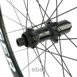 2019 Bontrager Aeolus XXX 4 Team Roubaix Tubular Carbon Road Wheel / Disc Rear