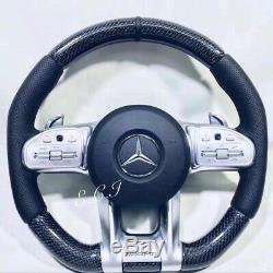 2019 Mercedes Amg C63 E63 Gt S63 Cls63 G63 Carbon Fiber Piano Steering Wheel