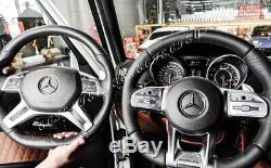 2019 Mercedes Amg For 20132018 G550 G65 G63 Carbon Fiber Piano Steering Wheel