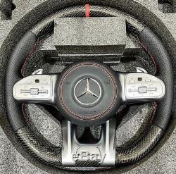 2019 Mercedes Amg For 20132018 G550 G65 G63 Carbon Fiber Piano Steering Wheel