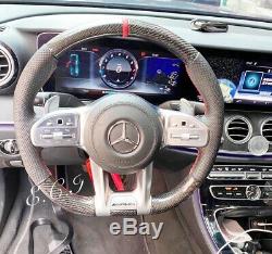 2019 Mercedes Amg For 20132018 G550 G65 G63 Carbon Fiber Piano Steering Wheel