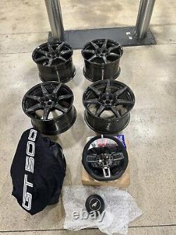 2020 2022 FORD GT500 Track Pack Carbon fiber Rims Full Set