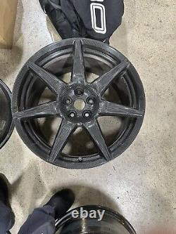 2020 2022 FORD GT500 Track Pack Carbon fiber Rims Full Set