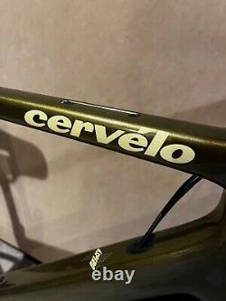 2020 Cervelo Aspero 56cm Gold New Terra C carbon wheels