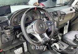 2020 Mercedes Amg For 2003-2012 G550 G55 Amg Carbon Fiber Piano Steering Wheel