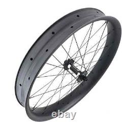 26er Snow Sand Beach Fat Bike Wheelset 9040mm Carbon Fiber Wheels HG XD Hub