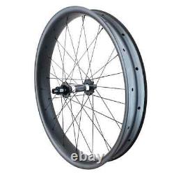 26er Snow Sand Beach Fat Bike Wheelset 9040mm Carbon Fiber Wheels HG XD Hub