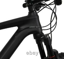 29er 15.5 Carbon Bicycle 22s Complete Mountain Bike Wheels MTB Suspension Fork
