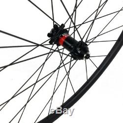 29er Disc Brake Gravel Bike Wheel Cyclocross XC mtb carbon Wheels 24mm width rim