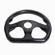 320MM Carbon Fiber Racing Steering Wheel FLAT Gloss Semicircle FLAT BOTTOM