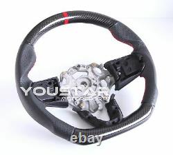 3D CARBON Nappa Leather Steering Wheel for MINI F54 F55 F56 F57 F60 Cooper S JCW