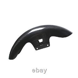 3K Carbon Fiber Front Fender for Harley Touring with 17 and Bigger Wheel FLHRC