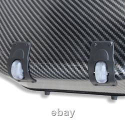 4/4 Cello Case Carbon Fiber, Strong & Light, Black Stripe, with Wheels