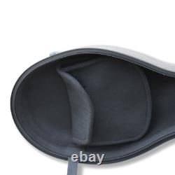 4/4 Cello Case Carbon Fiber, Strong & Light, Black Stripe, with Wheels