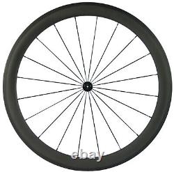 50mm 25mm U Shape Clincher Carbon Wheels Road Bike 700C Carbon Bicycle Wheelset