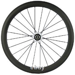 50mm 25mm U Shape Clincher Carbon Wheels Road Bike 700C Carbon Bicycle Wheelset