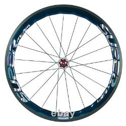 50mm Carbon Wheelset 700C Carbon Wheels Road Racing Wheel Ceramic Smith Hub