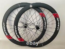 50mm Full Carbon Fiber Wheels 700C Road Bike Tubeless Bicycle Cycling Wheelset